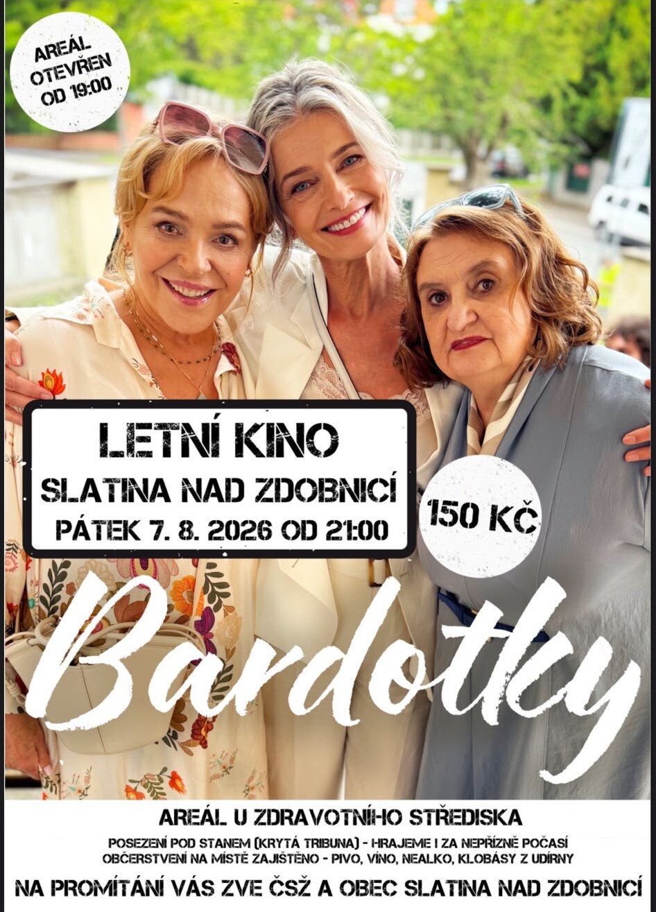 Letní kino ve Slatině!